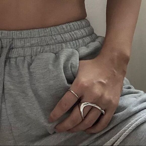 Last one!! The Nike Ring two finger ring in 925 - Picture 8 of 11